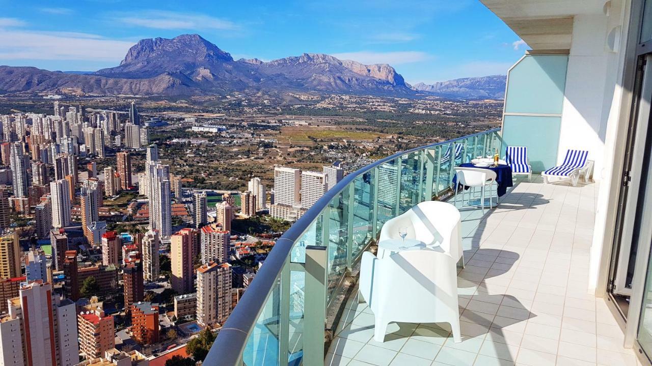 Luxury Apartment On The 40Th Floor With Amazing Views Benidorm Exterior photo